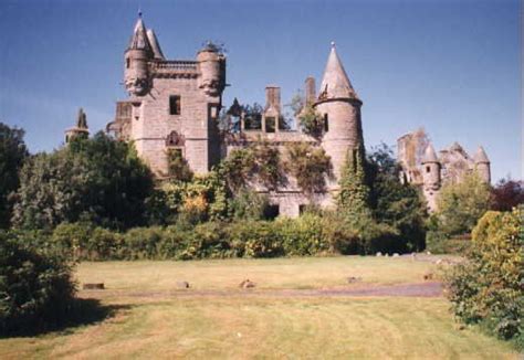 The Ruins Of Old Cluny Castle Burnt Down By The English Macpherson