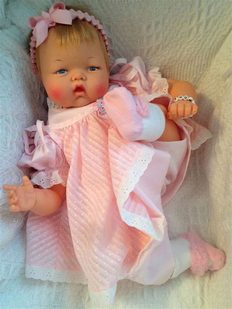 Vintage Antique Ott 19 Crying Thumbelina Doll Works Crier Ear Holes