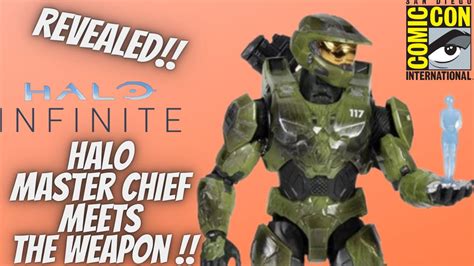 Halo Master Chief Meets The Weapon Figure Revealed Sdcc 2022