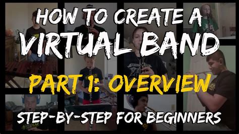 How To Create A Virtual Band Ensemble Concert Video Part 1 Overview