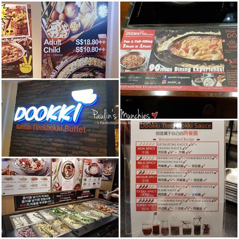 Dookki Korean Tteokbokki Buffet At Suntec City Mall Paulin S Munchies