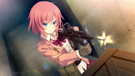 anime girls anime women with guns innocent bullet kanzaki sayaka wallpapers hd desktop and