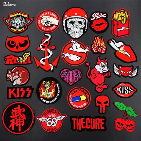 Buy Fashion Popular Red Hot Iron Patches For Clothes