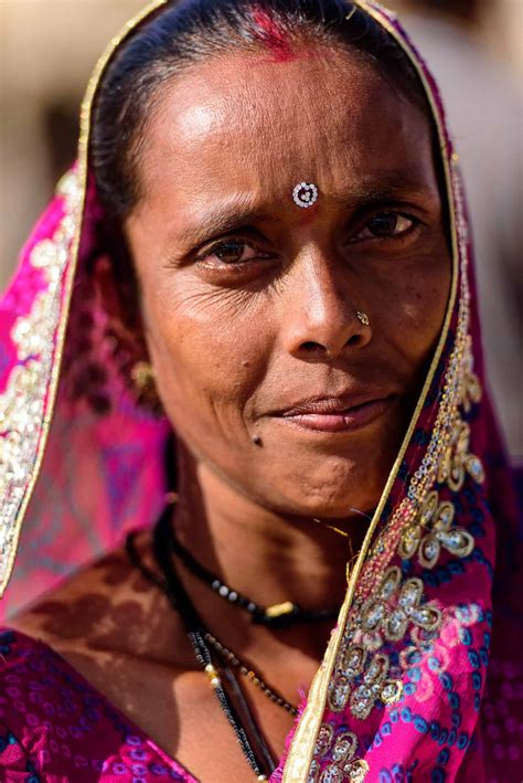 Indian Woman Portrait Monika Salzmann Travel Photography