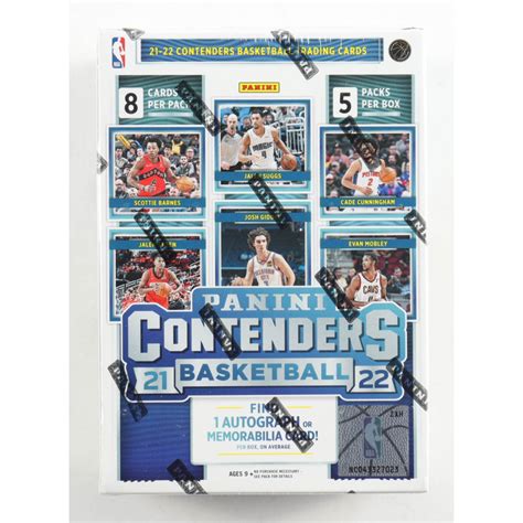 2021 2022 Panini Contenders Basketball Blaster Box With 5 Packs Pristine Auction