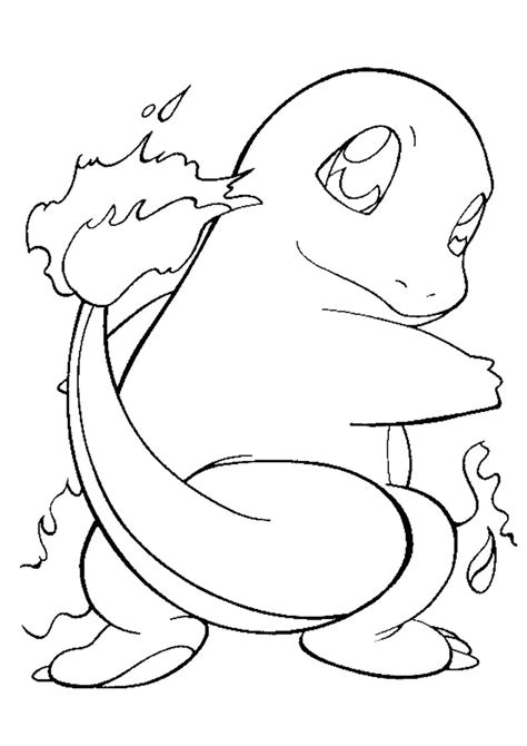 Glumanda, die eidechse pokemon (#004) glumanda ist eines der drei starter können, die sie, in kanto wählen. Ausmalbilder Pokemon 11 | Ausmalbilder