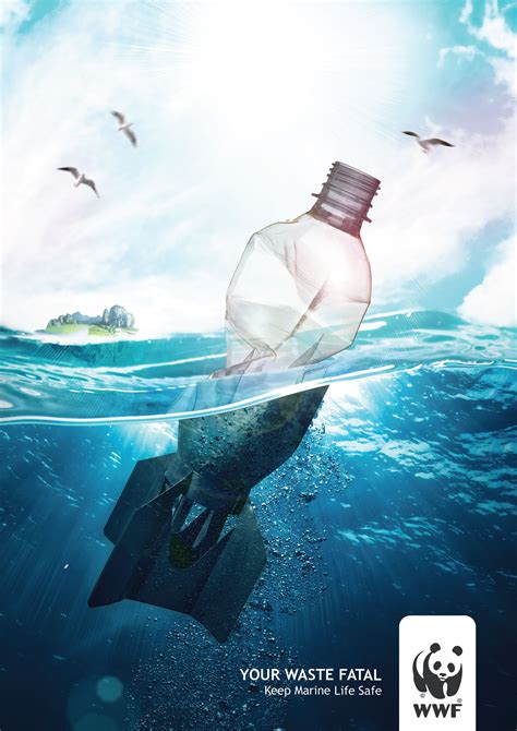 Pollution Of Seawater Creative Advertising Pollution Creative