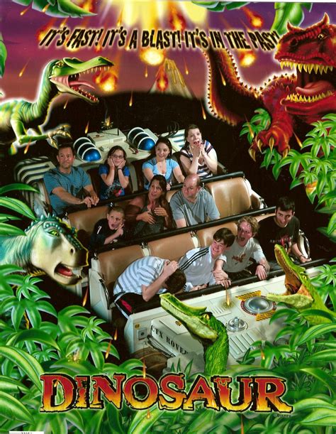 Me And 4 Of My Friends Front Row On The Animal Kingdom Dinosaur Ride
