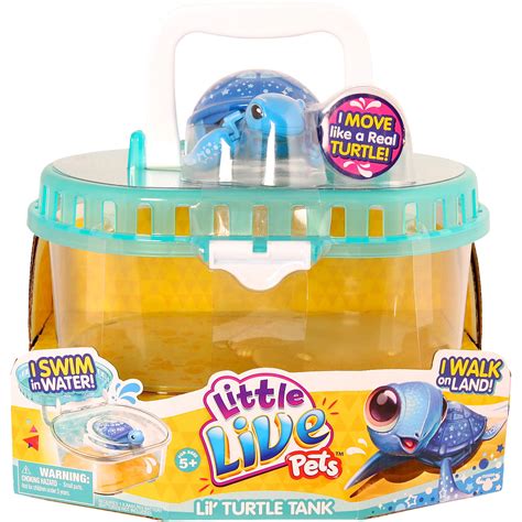 Little Live Pets S1 Turtle Tank - Walmart.com