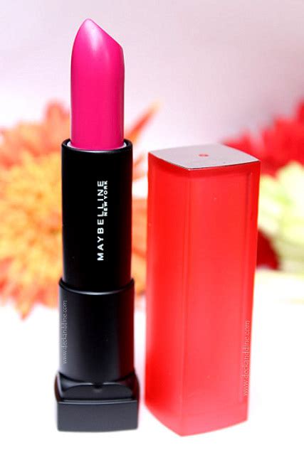 Maybelline Vivid Matte Lipstick Violet Pink Review Swatchesfotd