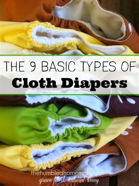 The Different Types Of Cloth Diapers Artofit