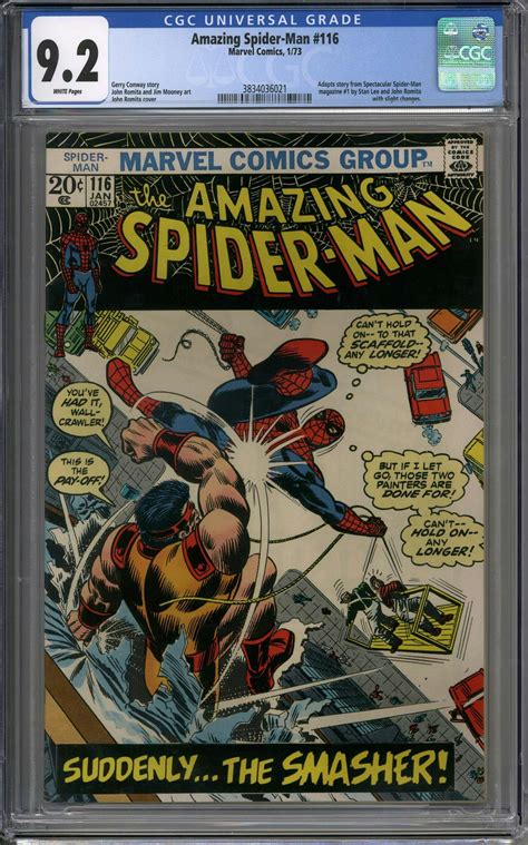 Amazing Spider Man 116 Cgc 92 W 3834036021 Da Card World