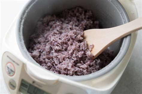 Korean Purple Rice Recipe In A Rice Cooker Hungry Huy Korean Purple