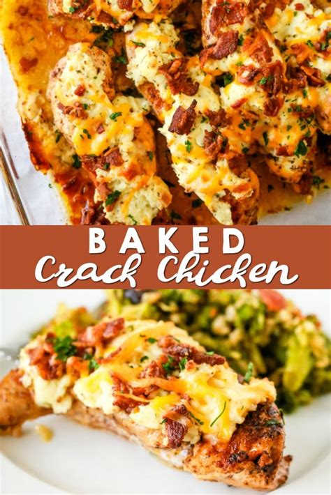 Baked Crack Chicken Crack Chicken Recipe Simply Being Mommy