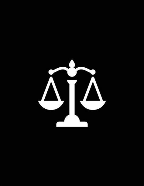 Justice Scale Lady Justice Libra Constellation Tattoo Lawyer Logo