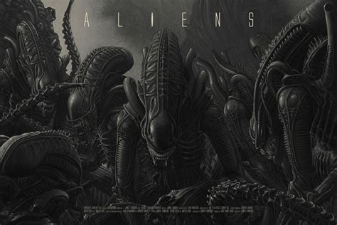 Check Out Some Really Badass Poster Art For James Camerons Aliens Fizx