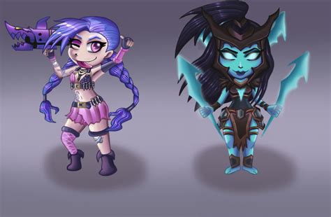 League Chibis By Reddy Red On Deviantart