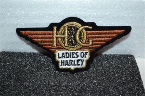 Harley Davidson Hog Ladies Of Harley Patch For Vest Or Jacket 316