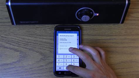 Connecting A Bluetooth Speaker To A Smartphone Youtube