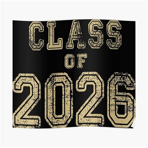 Class Of 2026 Graduation 8th Grade Senior 2026 Graduation Poster