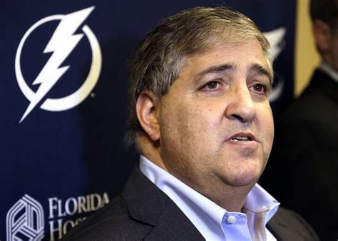 Jeff Vinik Propriétaire Du Tampa Bay Lightning Annonce Son