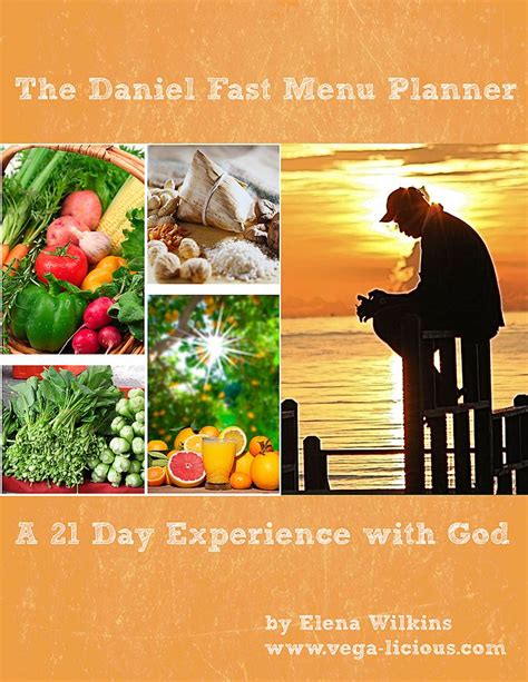 Daniel Fast Recipes And Menu Planner Front 21 Day Daniel Fast 21 Day