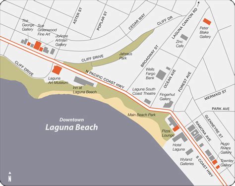 Map Of Laguna Beach Zip Code Map