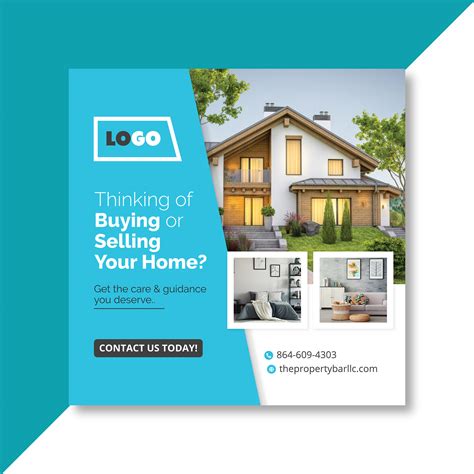 Real Estate Square Banner Ad Banners On Behance