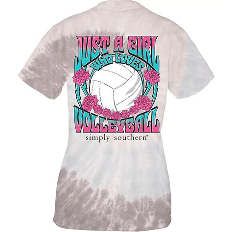 Simply Southern Womens Volleyball T Shirt Academy