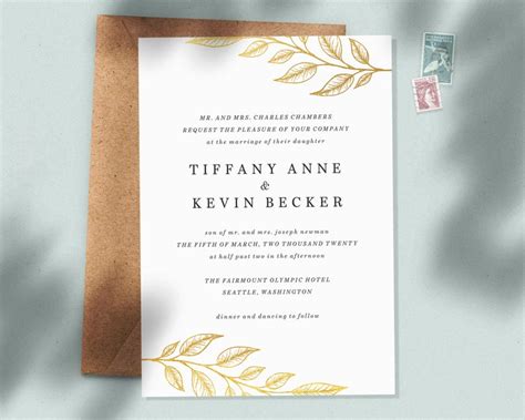Harold and jane hyland invite you to the wedding of their children amy abner and charles hyland 01.06.18 | 4 p.m. Wedding Invitation Wording Examples In Every Style | A ...