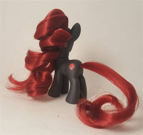My Little Pony Twin Peaks Custom G4 Original Ooak Red Etsy