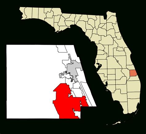 Florida Map Florida Map With Port St Lucie Printable Maps
