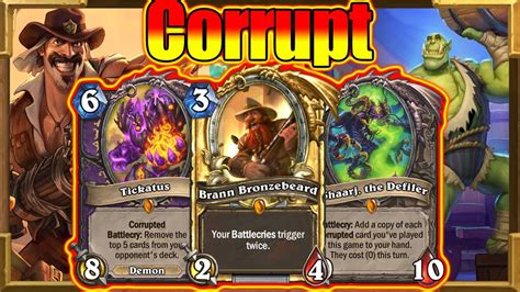 15 Cards Tickatus Corrupt Control Warlock This Seems Balanced