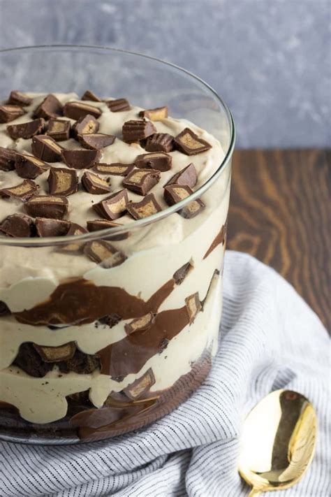 Peanut Butter Brownie Trifle Goodie Godmother