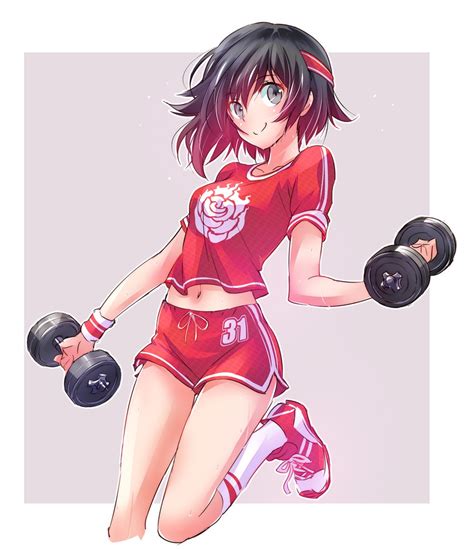 Ruby Rose Rwby Drawn By Iesupa Danbooru