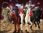 Four Horsemen Wallpapers | Four horsemen, Horsemen of the apocalypse ...