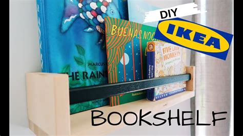 Diy Ikea Bookshelf Ikea Spice Rack Hack Affordable Bookshelf Youtube