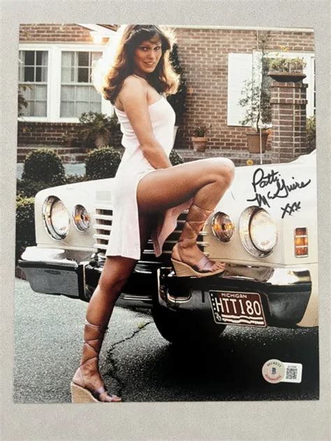 PATTI MCGUIRE AUTOGRAPHED Signed X Photo Beckett BAS COA Sexy Hot Playbabe SM PicClick