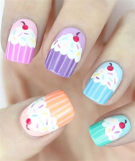 40 Awesome Nail Art Ideas By Hannah Weir List Inspire Cupcake Nail