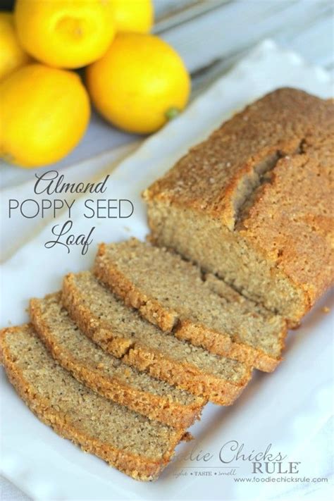 almond poppy seed loaf w orange glaze recipe chicken and pastry easy baking food
