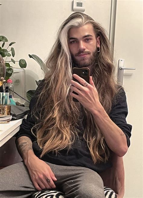 Pin By Piper Mate On Father Gideon In 2023 Long Hair Styles Men Hair Inspiration Long Long