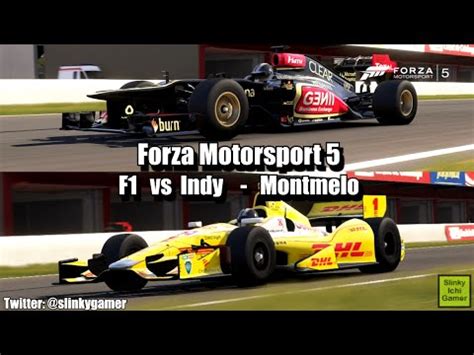 Both serve the same purpose, but differ in terms of specifications, way of racing, location and many more aspects which make a comparative study necessary to develop a better understanding of the cars. Forza Motorsport 5 - F1 vs Indy Car @ Circuit Barcelona ...