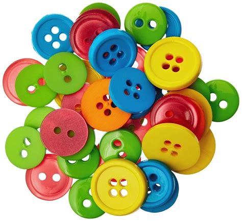 Colorful Buttons Assorted Craft Buttons Sewing Craft Supplies Art