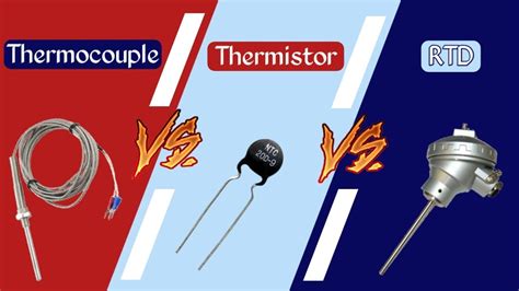 Lecture 14 Comparison Between Rtd Thermistor And Thermocouple Rtd