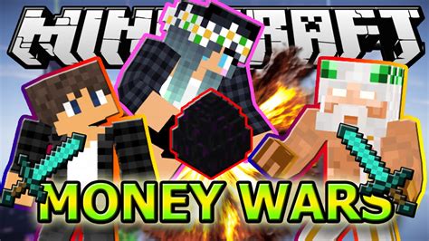 Minecraft Money Wars 1 The Speed Round With Air And Laake