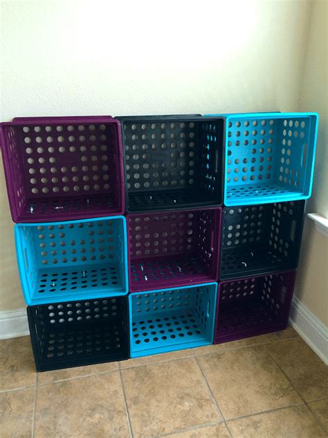 3 Baskets Zip Ties Diy Cubby Storage In 2020 Diy Cubbies Storage