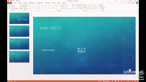 The Basics Of Creating Presentations In Microsoft Powerpoint 2013