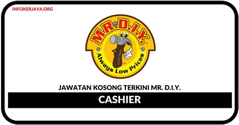 Tanpa ijazah cari di antara 17.900+ lowongan kerja terbaru di indonesia dan di luar negeri gaji yang layak pekerjaan penuh waktu, sementara dan paruh waktu cepat & gratis pemberi kerja terbaik kerja: Jawatan Kosong Terkini Cashier Di Mr. D.I.Y. Trading ...