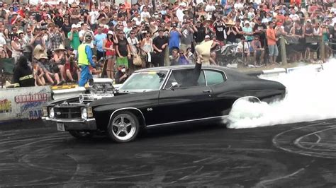 1fatrat Awesome Supercharged Chevelle Burnout Youtube
