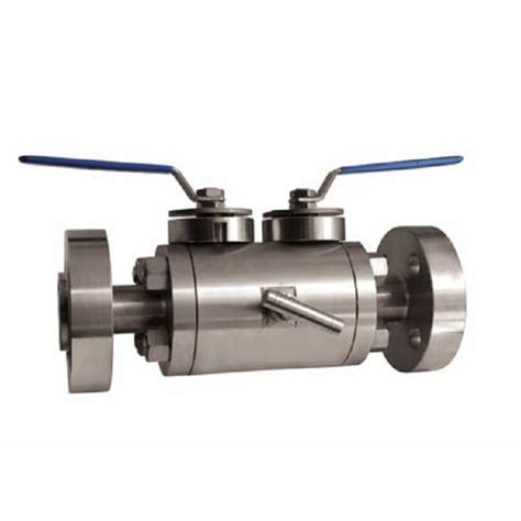 Double Block And Bleed Trunnion Mounted Ball Valve